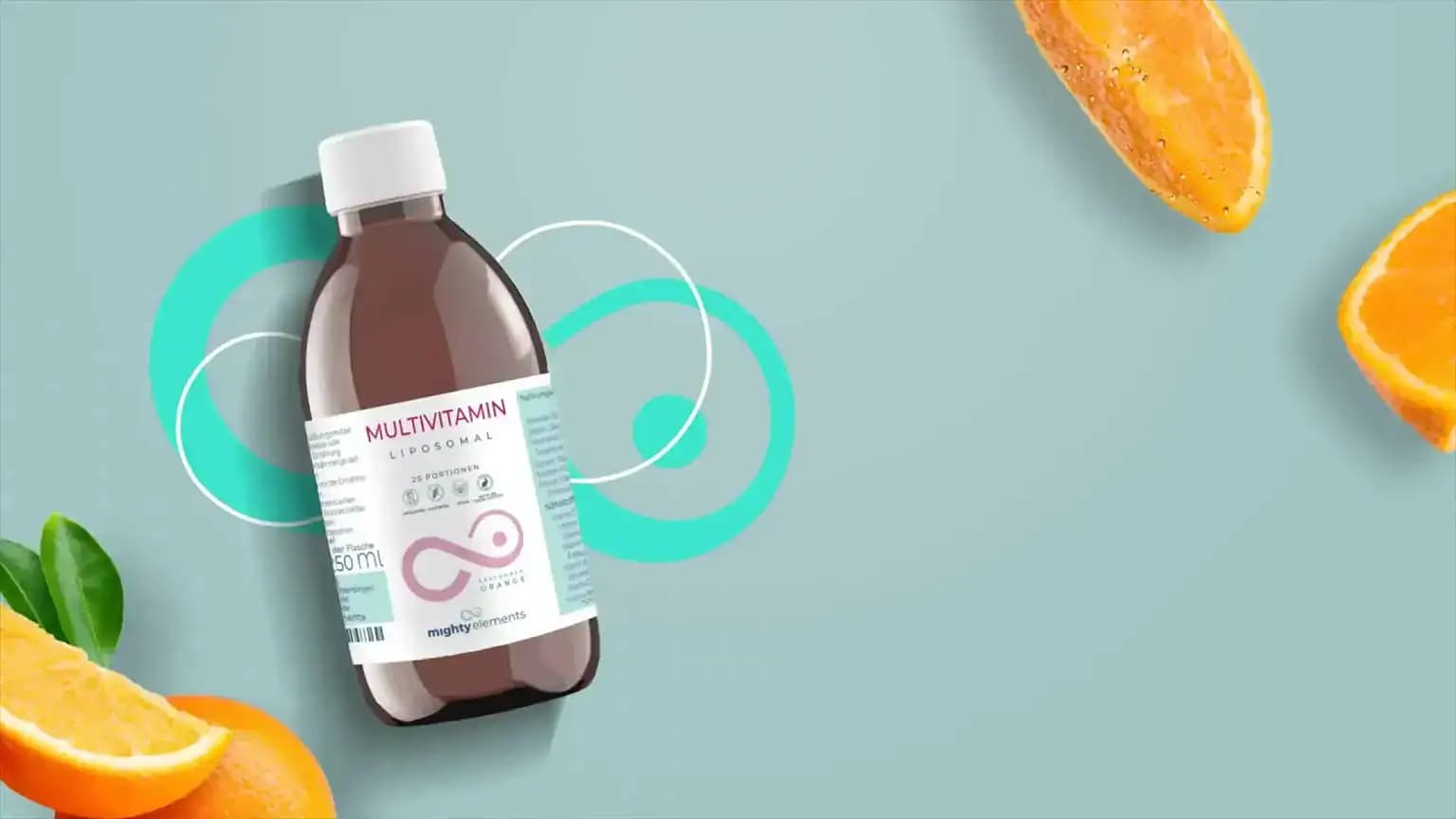 Flasche Liposomal Multivitamin von Mighty Elements