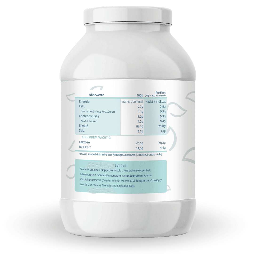 Veganes Protein: 85% Pflanzliches Eiweiß | Gluten- & Laktosefrei, Bild 3