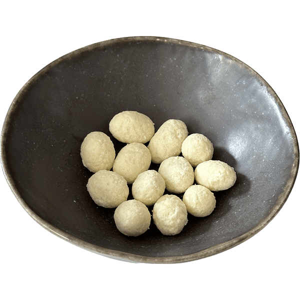 Mandelkerne mit Kokosflocken in weißer Schokolade 500g (MHD 31.12.2023)