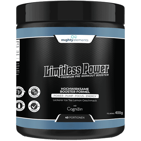 Limitless Power – Premium Pre Workout Booster (400 g)