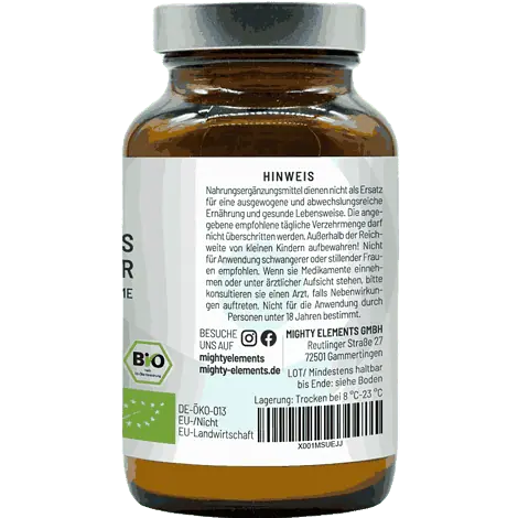 veganes probiotikum mightybiotics pulver mighty elements