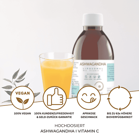 besonderheit liposomales ashwagandha vitamin c