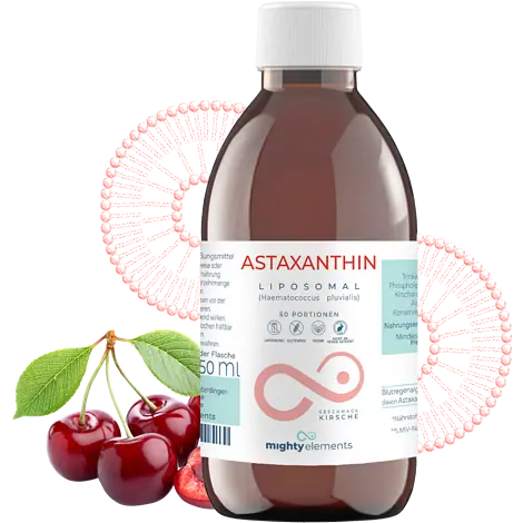 Astaxanthin – Liposomales Astaxanthin (8 mg) vegan, ohne Alkohol 50 Portionen