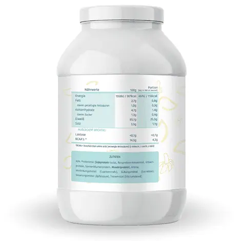 veganes proteinpulver banane mighty elements