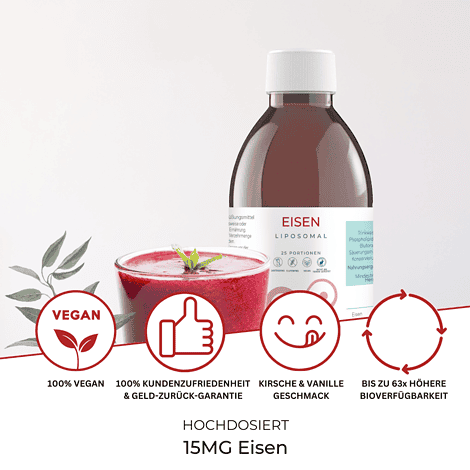 besonderheit liposomales eisen