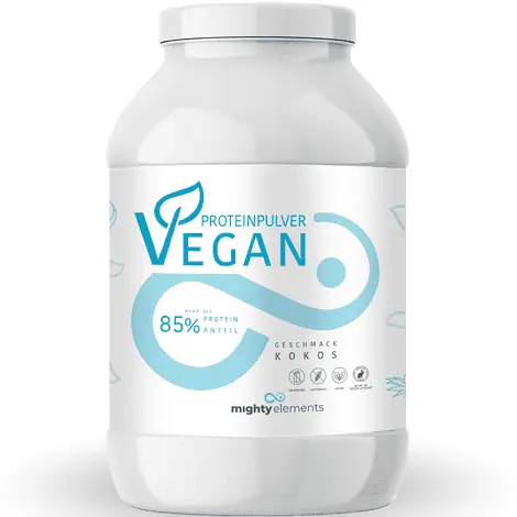 veganes proteinpulver kokos mighty elements
