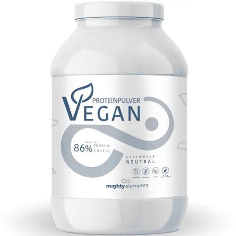 veganes proteinpulver neutral mighty elements