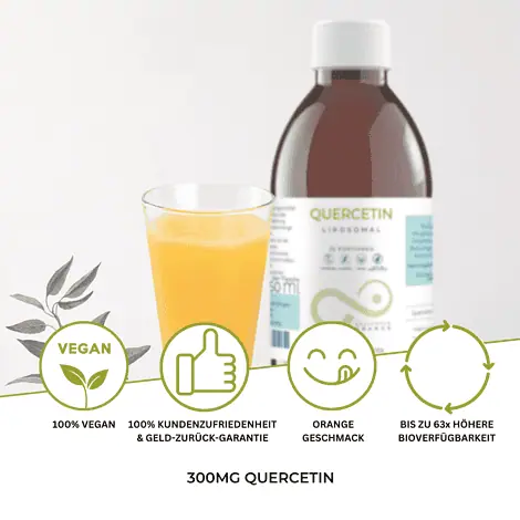 besonderheit liposomales quercetin