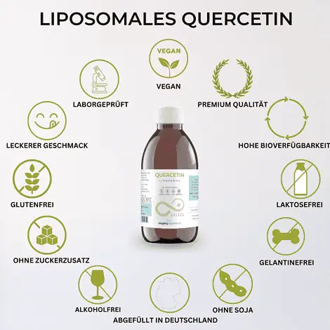 eigenschaften liposomales quercetin