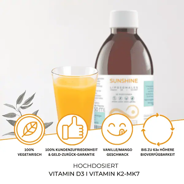 besonderheit liposomales sunshine vitamin d3 k2-mk7