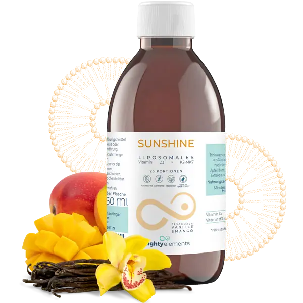 liposomales sunshine vitamin d3 k2-mk7 mighty elements