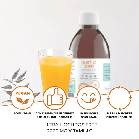 Besonderheit Just C Liposomales Vitamin C Pur