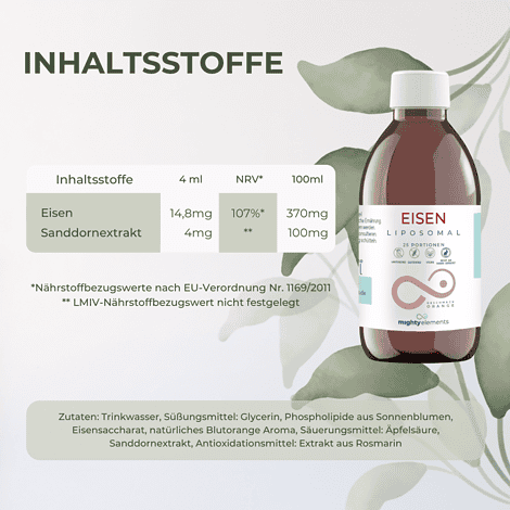 inhalt liposomales eisen mighty elements