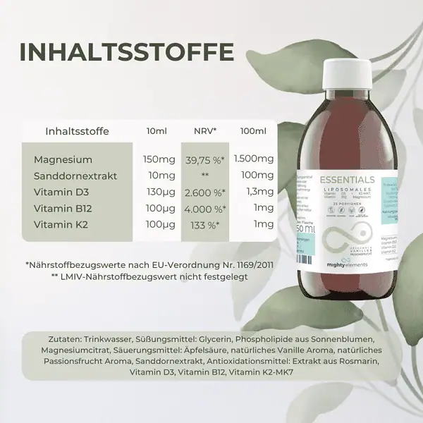 inhalt liposomales essentials magnesium vitamin b12 d3 k2
