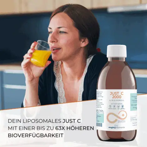 Just C Flüssiges Vitamin C Pur Mighty Elements