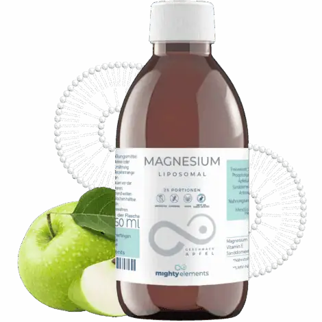 Magnesium – Liposomales Magnesium (200 mg) vegan, ohne Alkohol