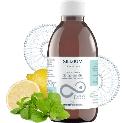 Silizium – Liposomales Silizium (200 mg) vegan, ohne Alkohol