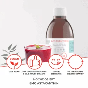 Astaxanthin liposomal &ndash; Phospholipid-Technologie f&uuml;r erh&ouml;hte Bioverf&uuml;gbarkeit von Mighty Elements