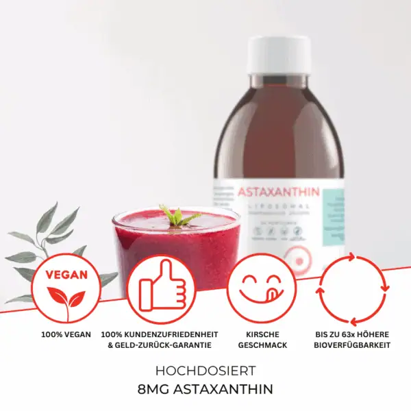 besonderheit liposomales astaxanthin haematococcus pluvialis
