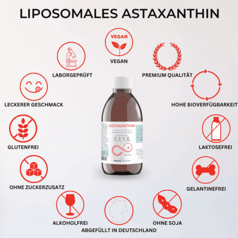 eigenschaften liposomales astaxanthin haematococcus pluvialis