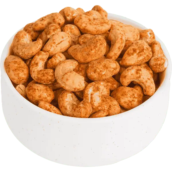geröstete chili cashew kerne snack mighty elements