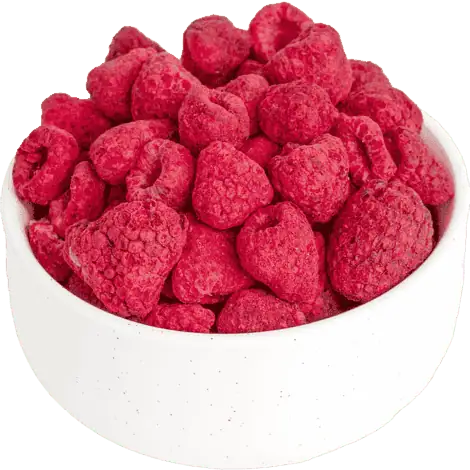 Ganze gefriergetrocknete Himbeeren 200g