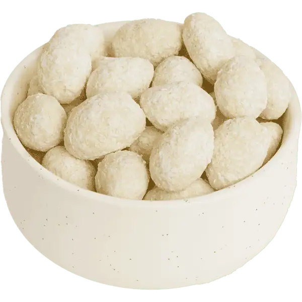 kokos mandel kerne weiße schokolade snack mighty elements