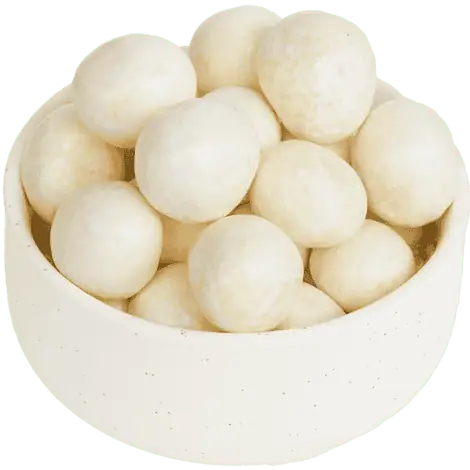 Gefriergetrocknete Himbeeren in weißer Schokolade 200g