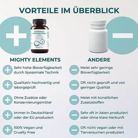 Nicotinamide-Riboside (NR) Kapseln - Liposomales NR (300 mg), Zink (2 mg) | 30 vegane Kapseln – Bild 4