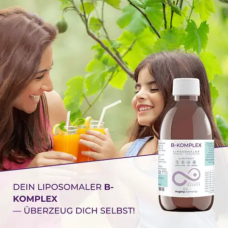 Vitamin B-Komplex - Liposomales Vitamin B3 (24 mg), B5 (12 mg), B6 (2,8 mg) und vielen weiteren Vitaminen – Bild 7