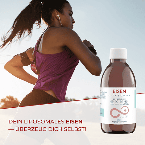 Eisen - Liposomales Eisen (14,8 mg) vegan, ohne Alkohol 25 Portionen – Bild 7