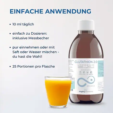 Glutathion 4-in-1 - Liposomales Glutathion, Vitamin C, R-Alpha-Liponsäure und Resveratrol – Bild 5