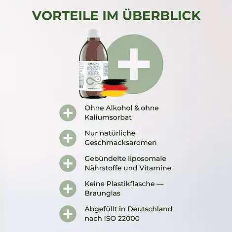 Immune - Liposomales Vitamin C (1000 mg), OPC, Zink (15 mg) – Bild 4