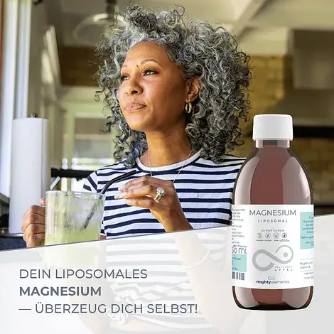Magnesium - Liposomales Magnesium (200 mg) vegan, ohne Alkohol – Bild 7