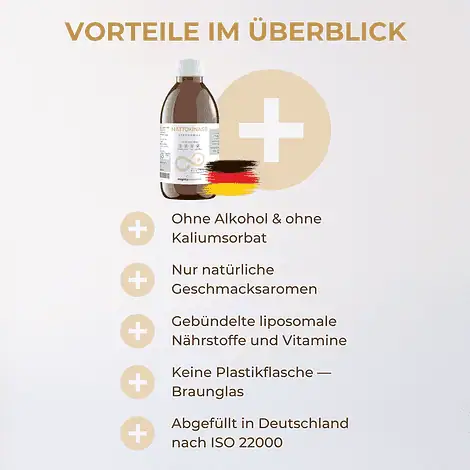 Nattokinase - Liposomale Nattokinase (200 mg) vegan, ohne Alkohol – Bild 4
