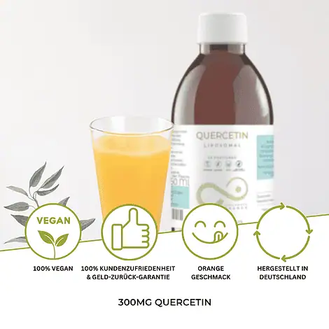 Quercetin - Liposomales Quercetin (300 mg) vegan – Bild 3