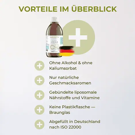Quercetin - Liposomales Quercetin (300 mg) vegan – Bild 4