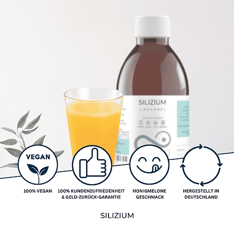 Silizium - Liposomales Silizium vegan, ohne Alkohol – Bild 2