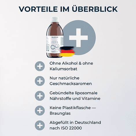 Silizium - Liposomales Silizium vegan, ohne Alkohol – Bild 3