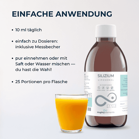 Silizium - Liposomales Silizium vegan, ohne Alkohol – Bild 4