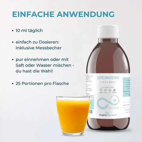 Spermidin - Liposomales Spermidin (4 mg) vegan, ohne Alkohol – Bild 5