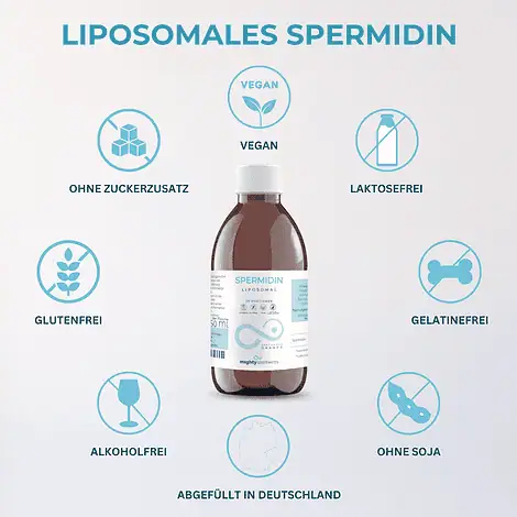 Spermidin - Liposomales Spermidin (4 mg) vegan, ohne Alkohol – Bild 6